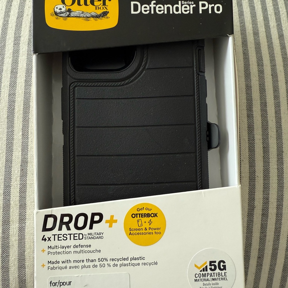 OtterBox Black Defender Pro Case for Cell Phones